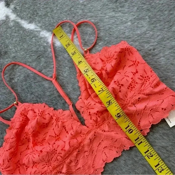 NWT Aerie Palm Lace Racerback Bralette - Picture 8 of 9